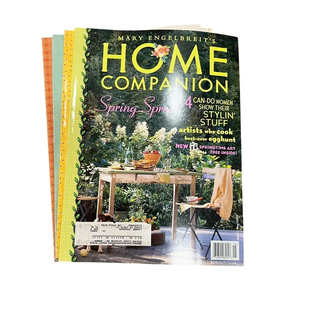 Vintage Mary Engelbreit Home Companion Magazine Lot 2002 Volume Six Complete